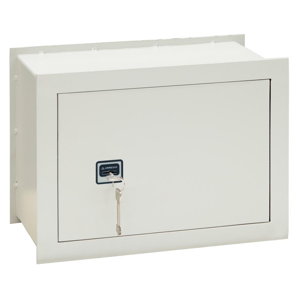 Ideal 5 271350 Cassaforte A Muro Con Serratura A Chiave, Cassaforte Da Incaso A Parete Per Abitazioni, Facile Da Usare, 30 X 41 X 20 Cm, 17 L - Foto 3