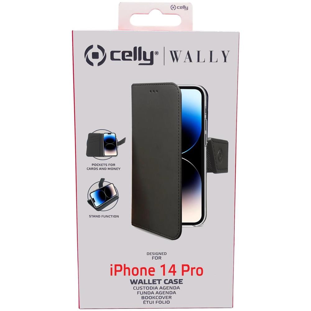 WALLY CASE IPHONE 14 PRO BLACK - Foto 5