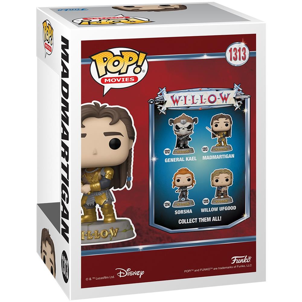 Movies Pop! Willow- Madmartigan Vinyl Figure 9 Cm - Foto 4