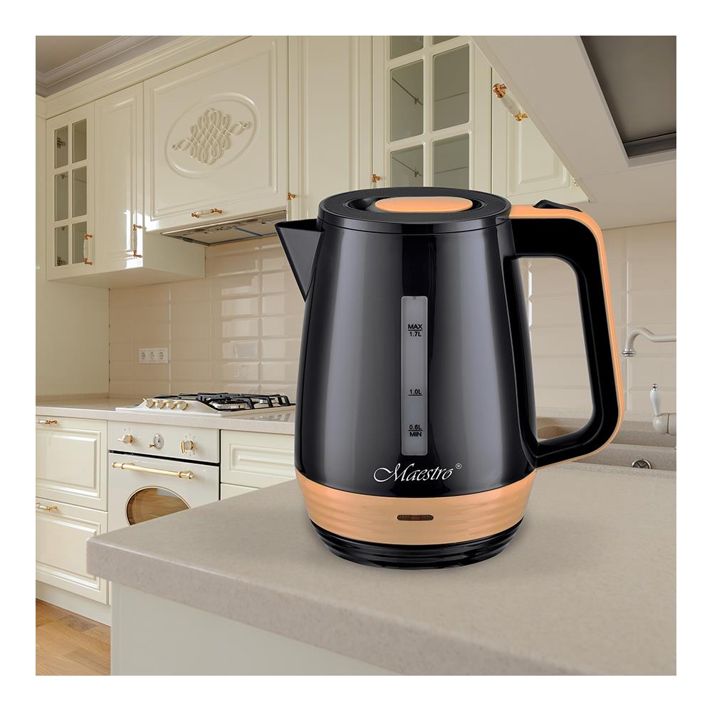 Bollitore Mr-033 Colore Nero Plastica Potenza 2200 W 1,7 L - Foto 2