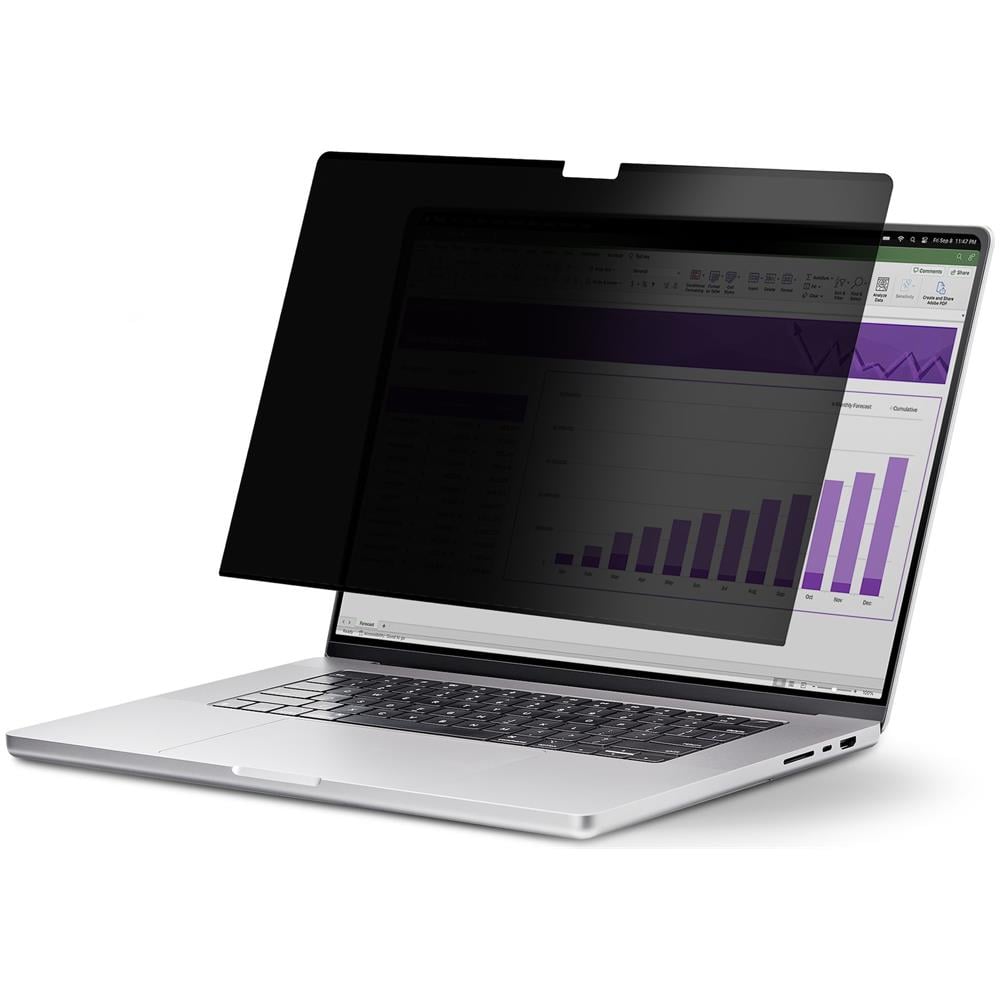 Filtro privacy per MacBook Pro 21/23 da 14", Privacy Screen Protector antiriflesso rimovibile e reversibile, pellicola protettiva magnetica per laptop con riduzione della luce blu del 51% - Foto 1