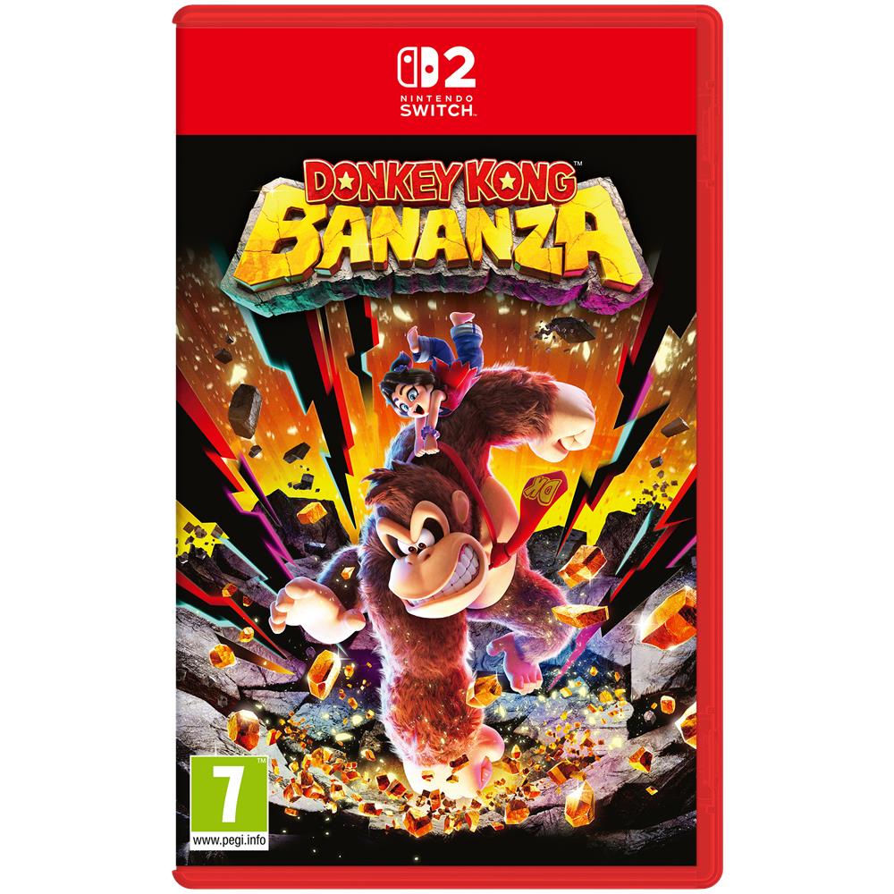 Donkey Kong Bananza Standard Tedesca, DUT, Inglese, ESP, Francese, ITA, Giapponese, Coreano, Russo Switch 2 - Foto 1