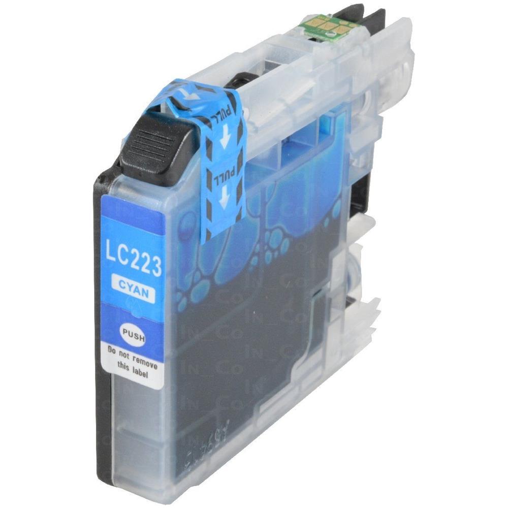 Cartuccia Ink-Jet Compatibile Brother LC223 C Ciano - Foto 2