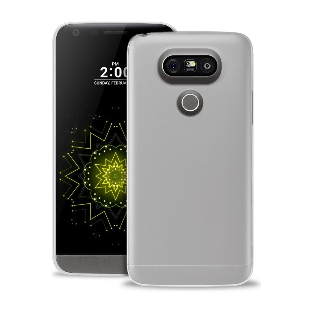 Custodia TPU Ultra-Slim ''0.3'' per Lg G5 / G5 SE 5.6" Con Screen Protector Trasparente - Foto 2