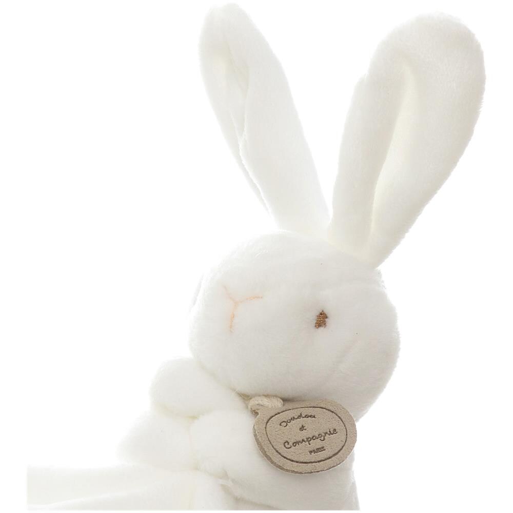 Peluche Con Fazzoletto A Coniglietto In Poliestere Bianco - Foto 2