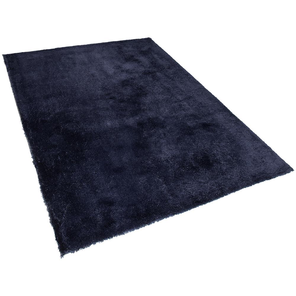 Tappeto Shaggy Blu Scuro 160 X 230 Cm Evren - Foto 1