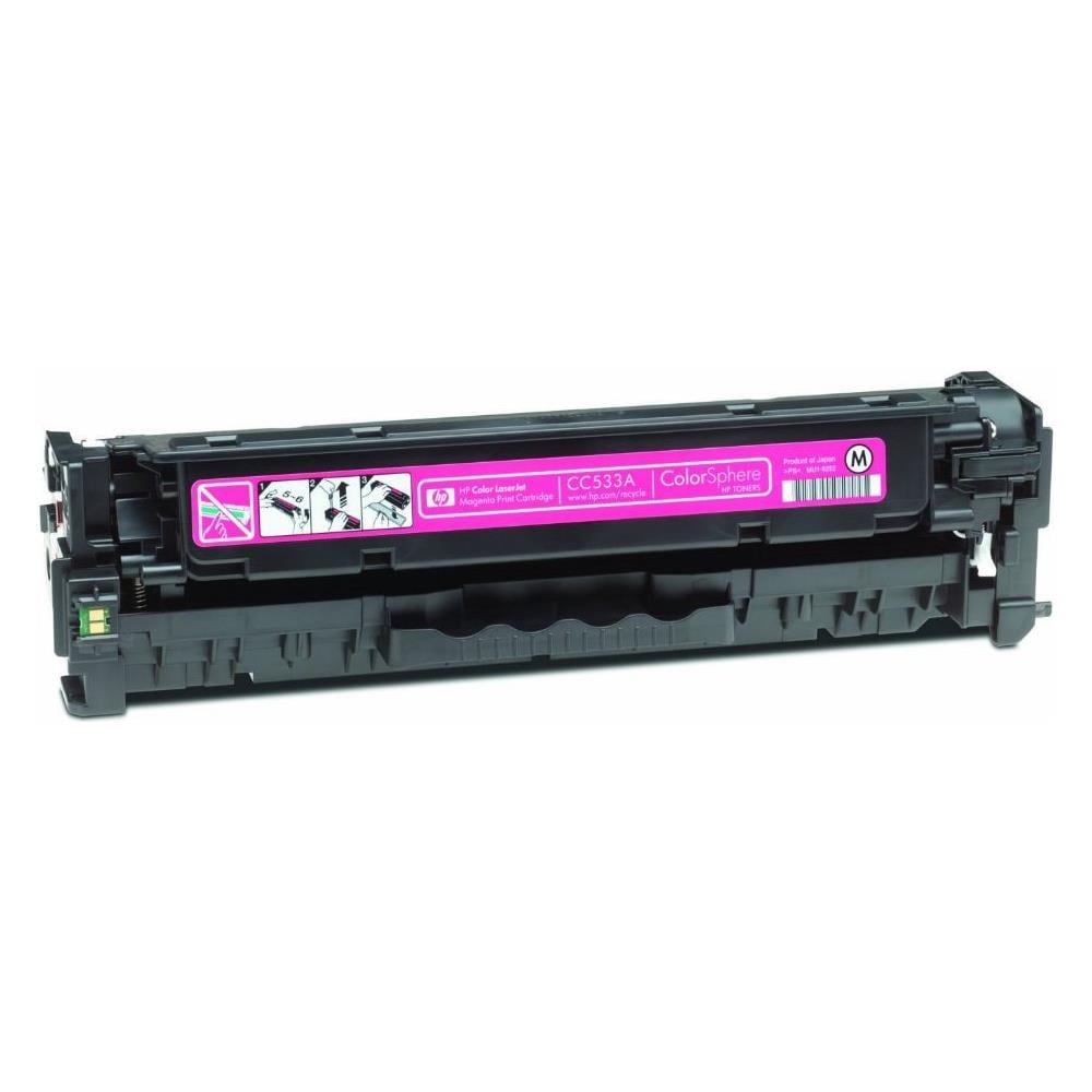TONER COMPATIBILE - Cc533a / 718  Magenta per LBP 7200cdn Capacità 2800 Pagine - Foto 1