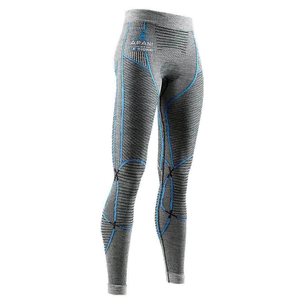 Pantaloni Apani 4.0 Merino P W Intimo Tecnico Donna - Black-grey-turquoise S - Foto 1