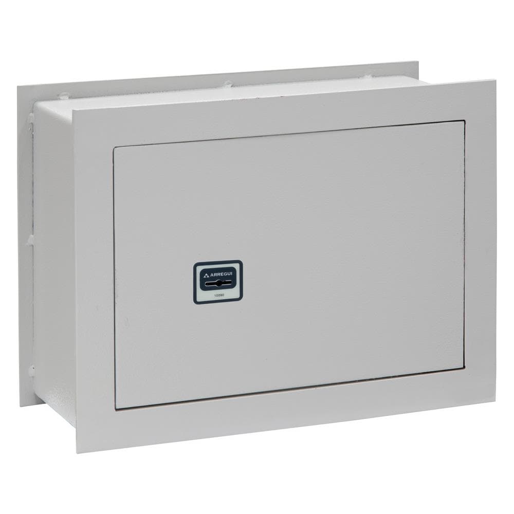 Ideal 5 271340 Cassaforte A Muro Con Serratura A Chiave, Cassaforte Da Incaso A Parete Per Abitazioni, Facile Da Usare, 28 X 38 X 20 Cm, 14 L - Foto 3