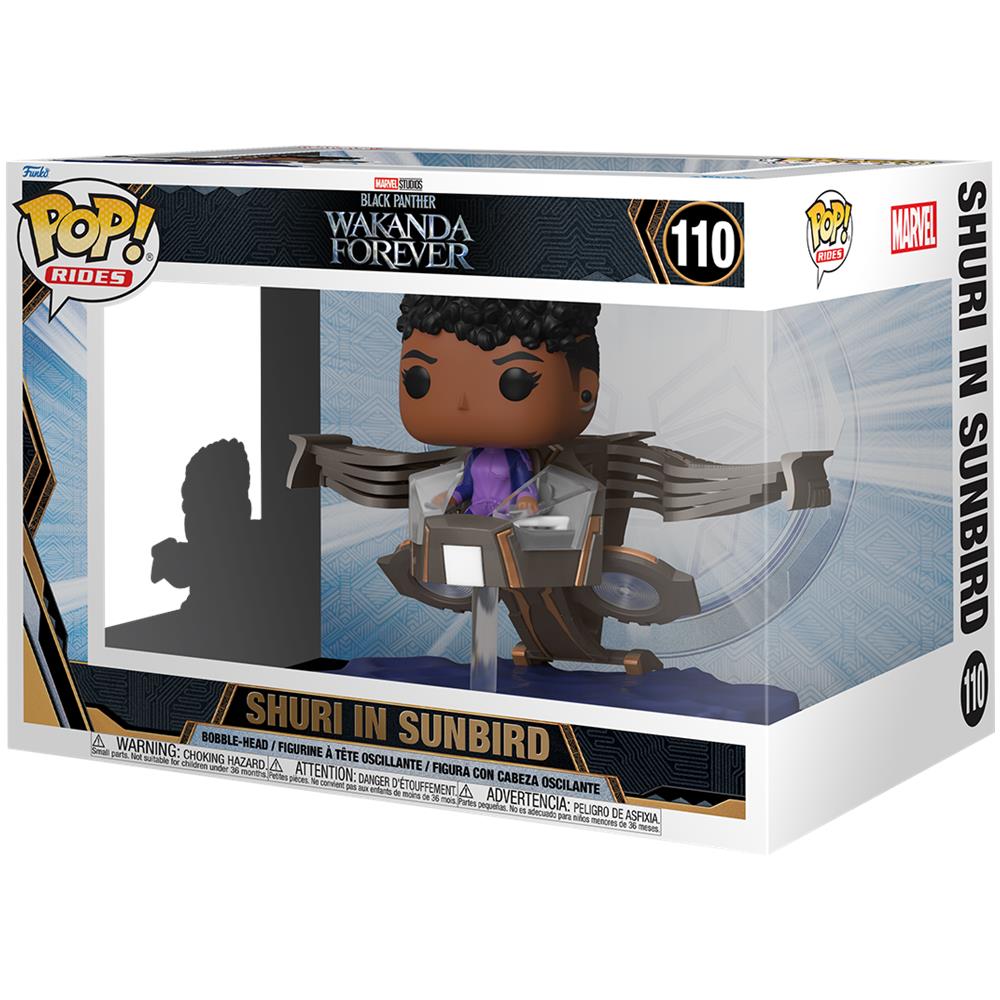 Pop! Rides Super Deluxe: Black Panther: Wakanda Forever - Shuri In Sunbird - Foto 2
