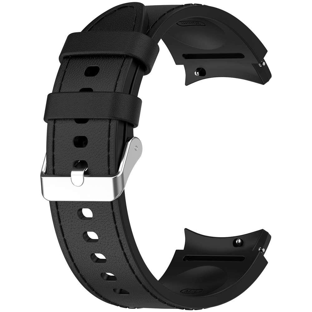 Cinturino Per Orologio Da Polso In Silicone Tinta Unita Per Samsung Galaxy Watch Black S - Foto 1