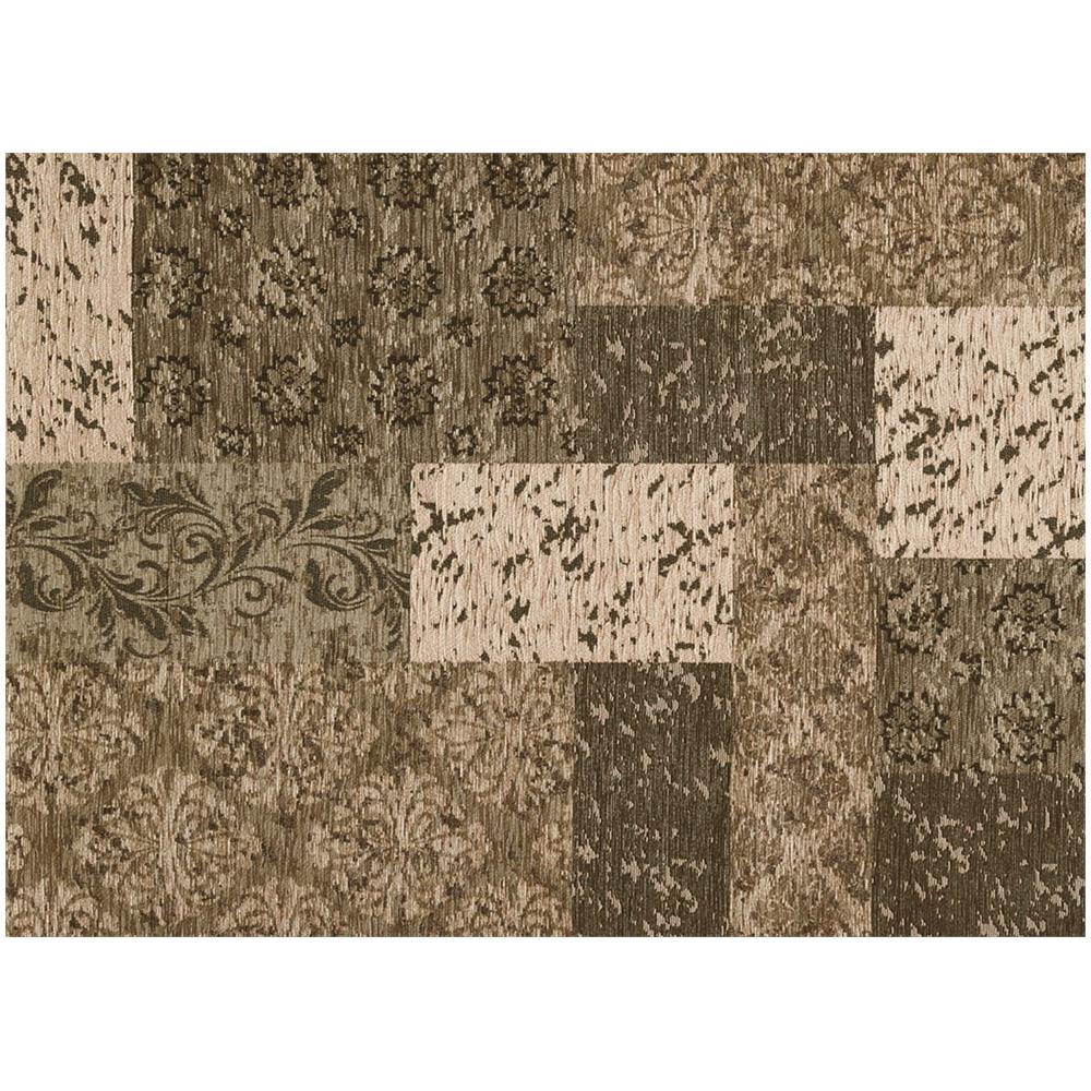 Tappeto Velour Antiscivolo Da Camera E Salotto Disegno Saturno Fango By Suardi 140x200 Cm Fango - Foto 5