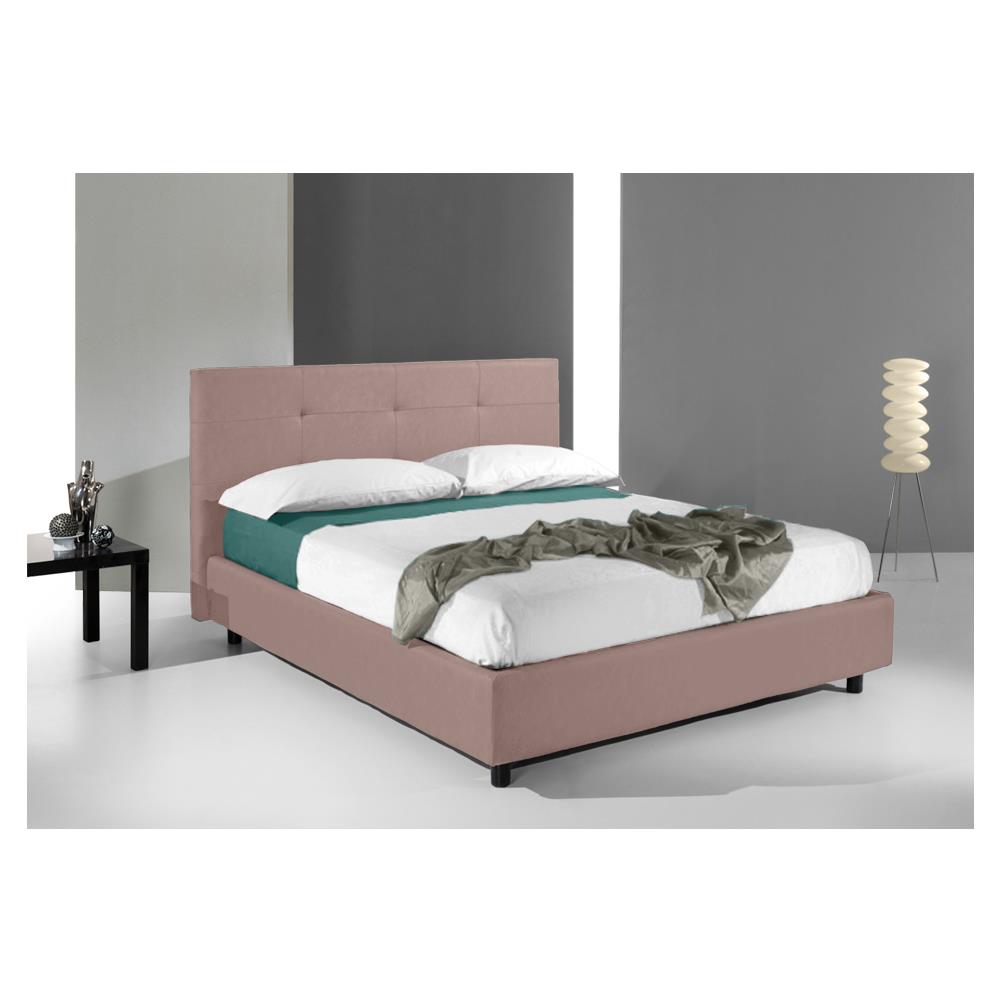 Letto Matrimoniale, Modello Saint Tropez, E Uno Tra I Modelli Piu Apprezzati Per Il Suo Rapporto Prezzo Qualita, Rete A Doghe 180x200 Cm, Compreso Box Contenitore, Rivestimento Giroletto Sfoderabile, Made In Italy - Foto 2