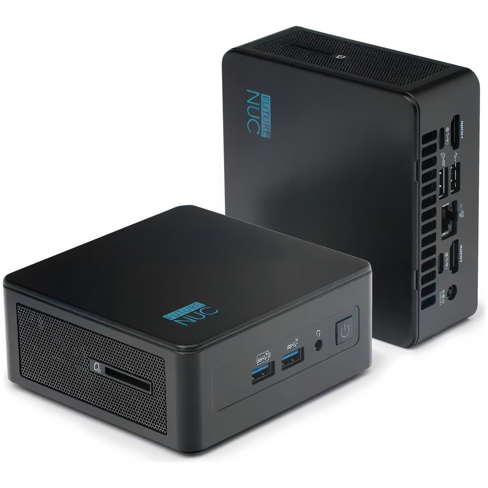 Pro NUC 12i3UP-W11P-256/2x4W6E Intel® Core™ i3 i3-1215U 8 GB DDR4-SDRAM 256 GB SSD Windows 11 Pro Mini PC Nero - Foto 1