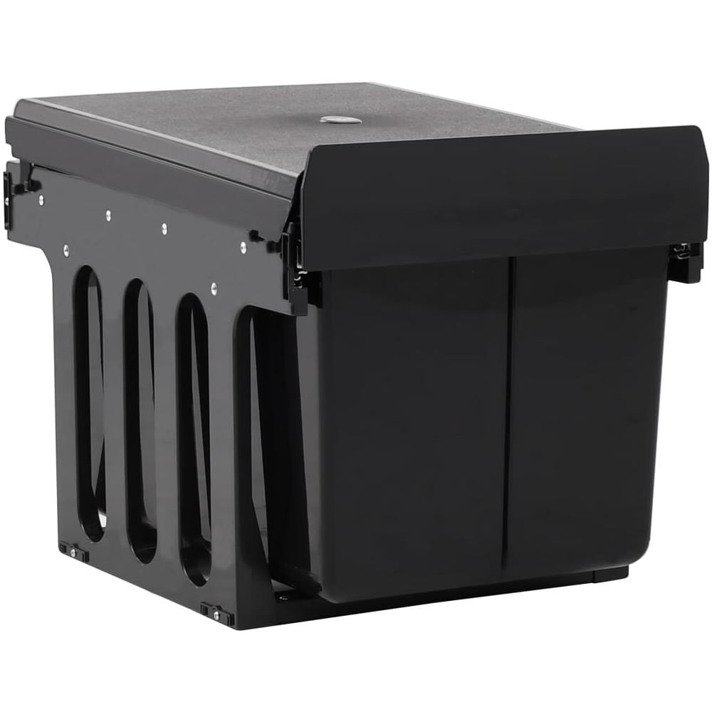 Cestino Estraibile per Mobile Cucina Chiusura Ammortizzata 48 L - Foto 2