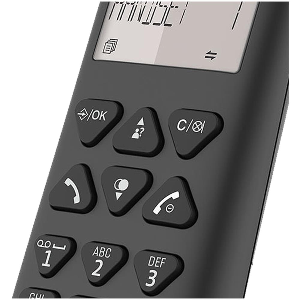 Telefono Cordless Logicom Vega 150 Solo Nero Senza Segreteria Telefonica - Foto 2