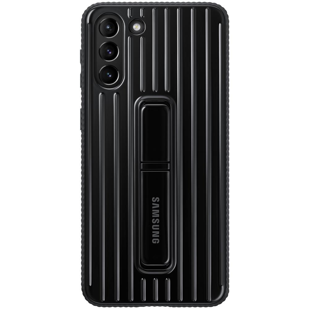 Protective Standing Cover f. G996B Galaxy S21+ black - Foto 1