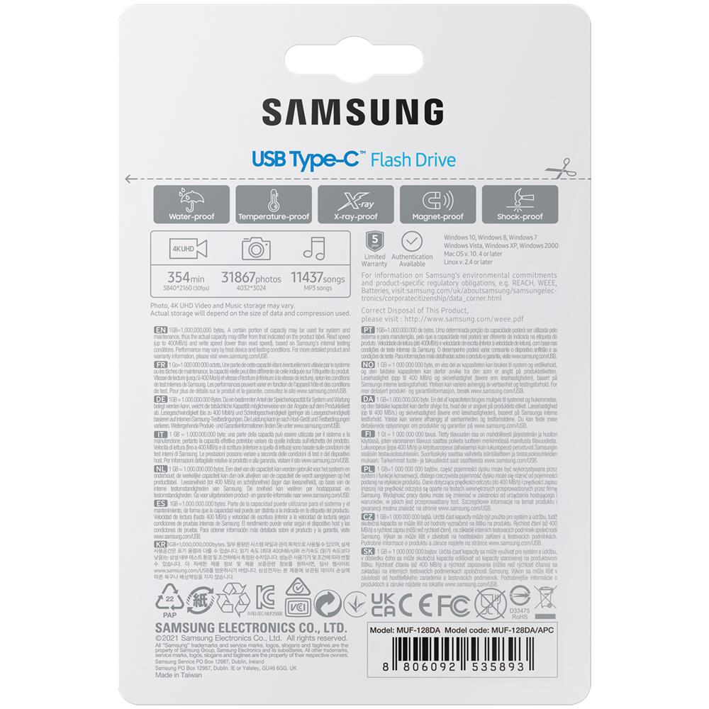 Chiavetta USB MUF-128DA 128 GB Interfaccia USB 3.1 Colore Blu - Foto 10