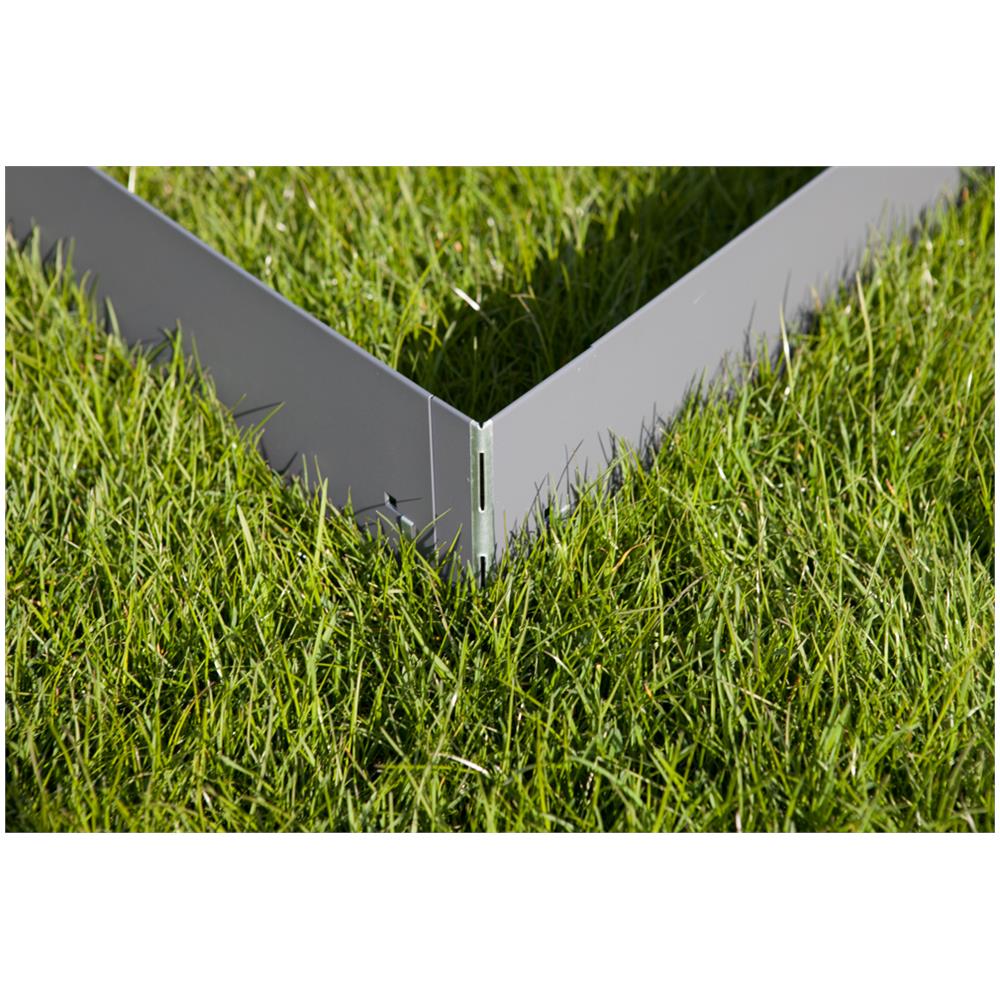 Angolo Per Bordure Per Aiuole 13.5cm, Grigio | Bordure Per Aiuole | Aiuole Giardino - Foto 2