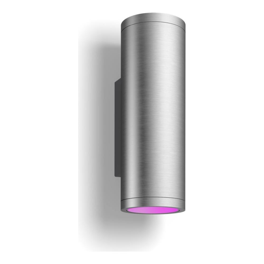 Applique Da Parete Led 2x8w Per Esterni White Colour Hue Appear Acciaio Inossidabile 240x84x117 Mm Metallo - Foto 2