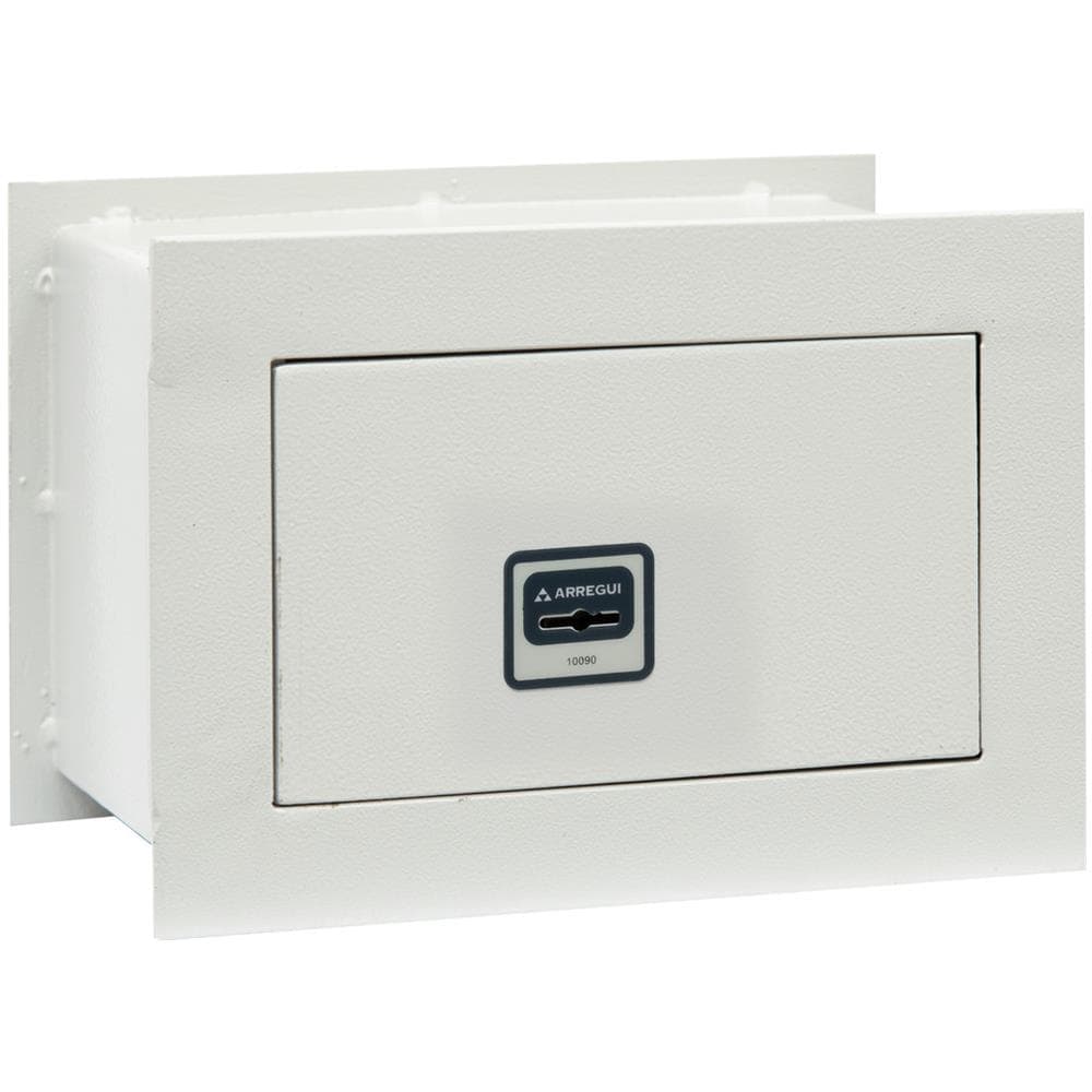 Ideal 5 271300 Cassaforte A Muro Con Serratura A Chiave, Cassaforte Da Incaso A Parete Per Abitazioni, Facile Da Usare, 18 X 26 X 15 Cm, 4 L - Foto 3