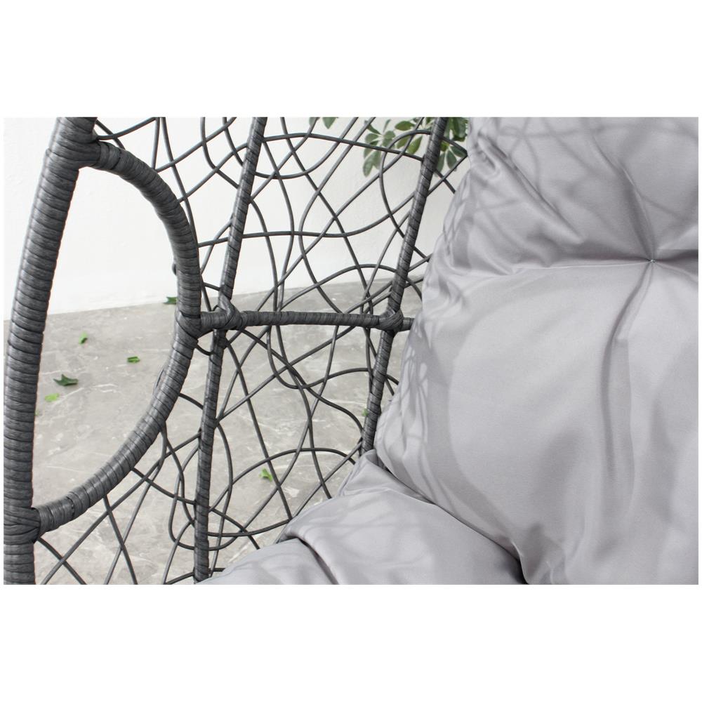 Poltrona Su Piedi In Resina Grigio Jane - Foto 2