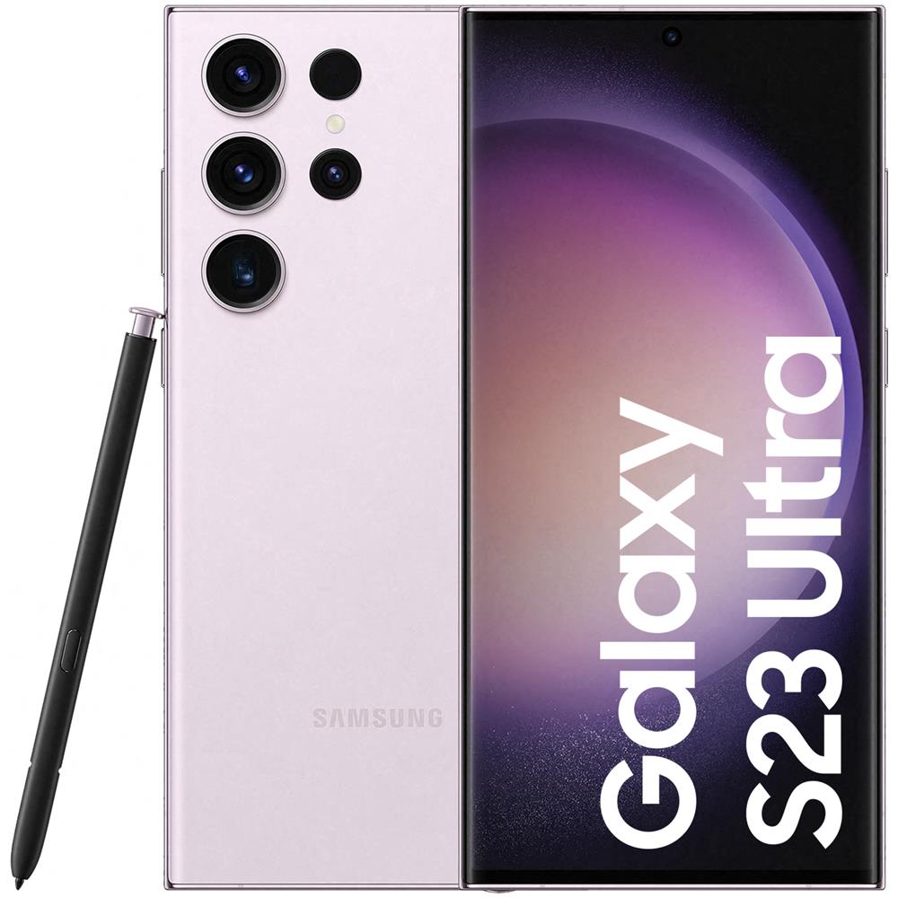Galaxy S23 Ultra 5G 256 GB 5G Dual Sim Display 6.8" AMOLED Slot Nano SD Fotocamera 200 Mpx Android Lavanda - Foto 1