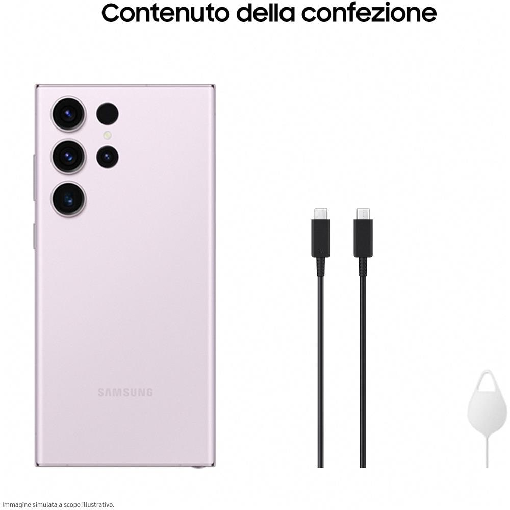 Galaxy S23 Ultra 5G 256 GB 5G Dual Sim Display 6.8" AMOLED Slot Nano SD Fotocamera 200 Mpx Android Lavanda - Foto 6
