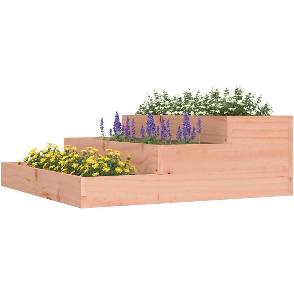 Fioriera 78x78x27 Cm In Legno Massello Di Douglas - Foto 2