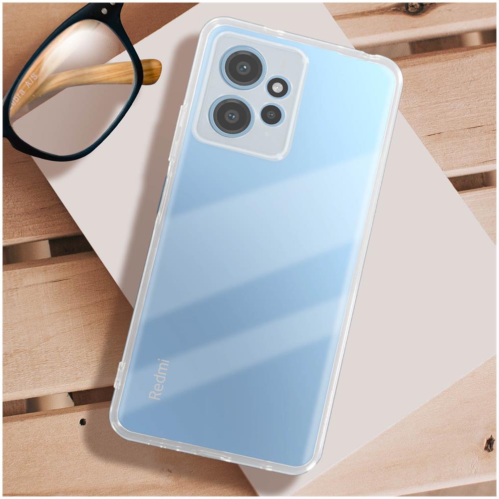 Cover Per Xiaomi Redmi Note 12 4g Silicone Flessibile Leggera Trasparente - Foto 5