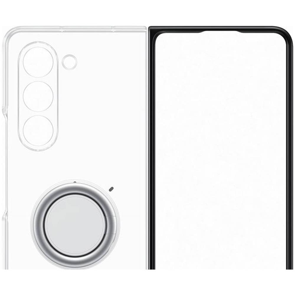 Cover Originale Clear Gadget Z Fold5 Anello Supporto Rimovibile - Foto 4