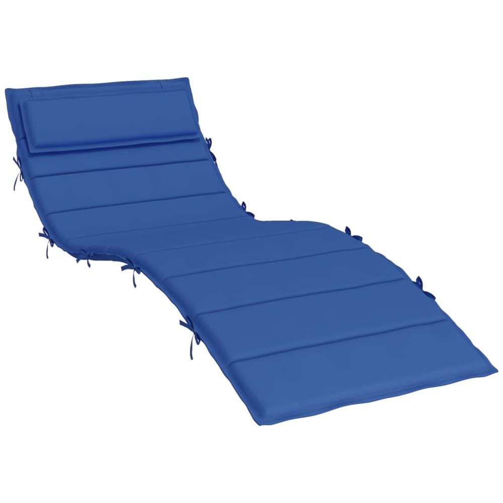 Cuscino Per Lettino Blu Reale 180x60x3 Cm In Tessuto Oxford - Foto 2
