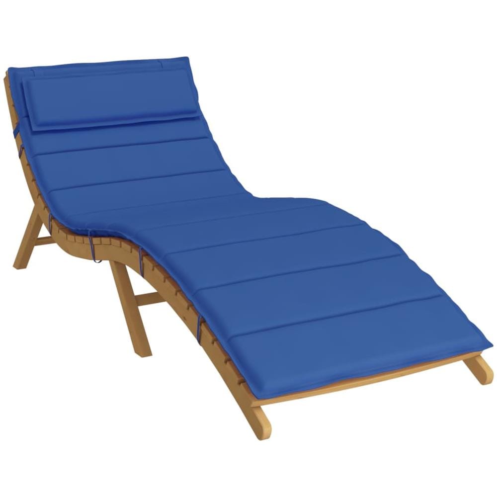 Cuscino Per Lettino Blu Reale 180x60x3 Cm In Tessuto Oxford - Foto 3
