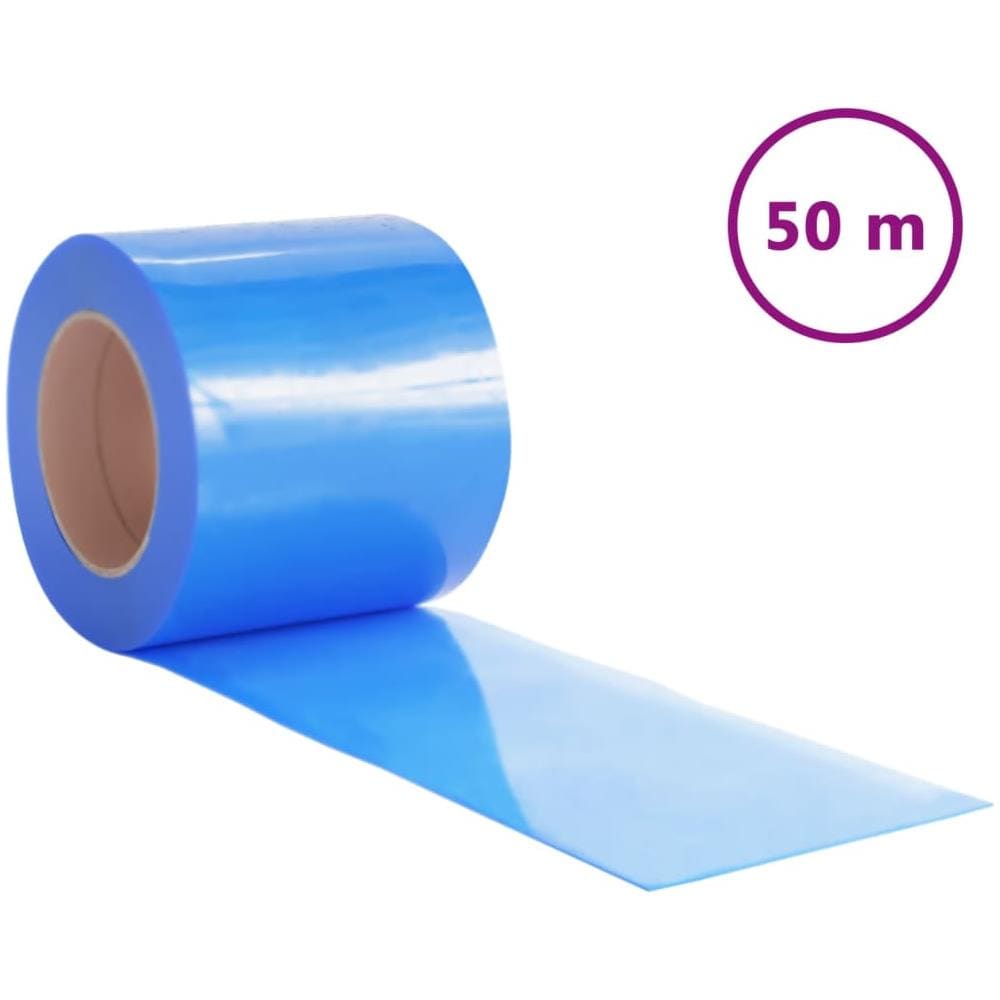 Tenda per Porte Blu 200 mm x 1,6 mm 50 m in PVC - Foto 2