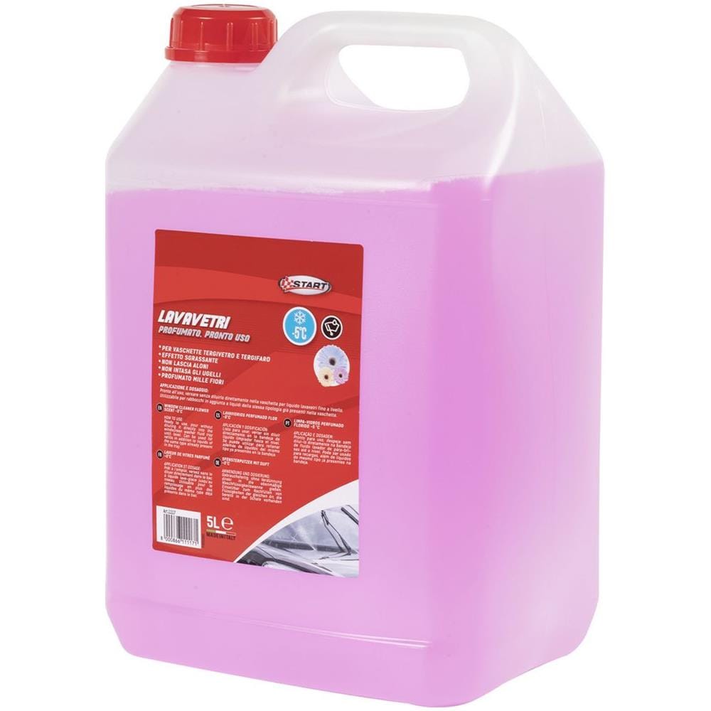 Lavavetri Profumato Ocean -5 Gradi - Capienza 5 Litri - Per Vaschette Tergivetro E Tergifaro - Effetto Sgrassante - Foto 2