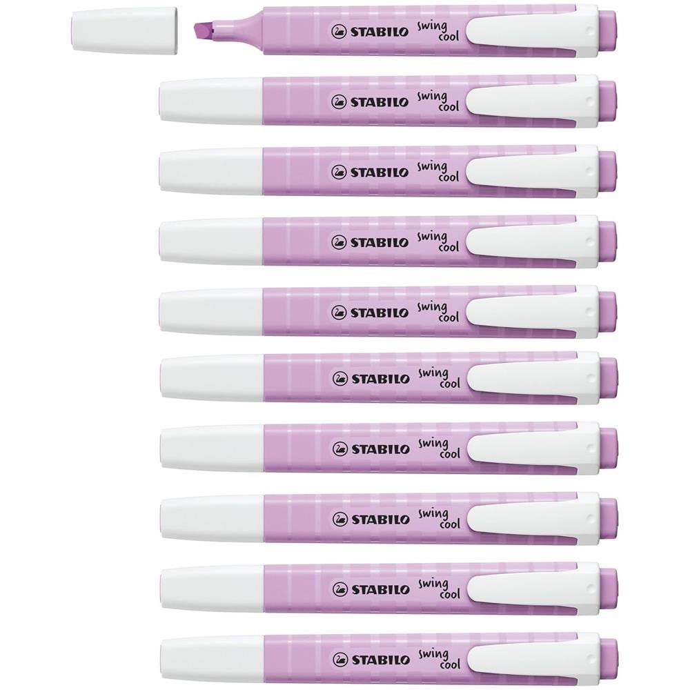 swing cool Pastel - Evidenziatore - Confezione da 10 - Glicine - Foto 1