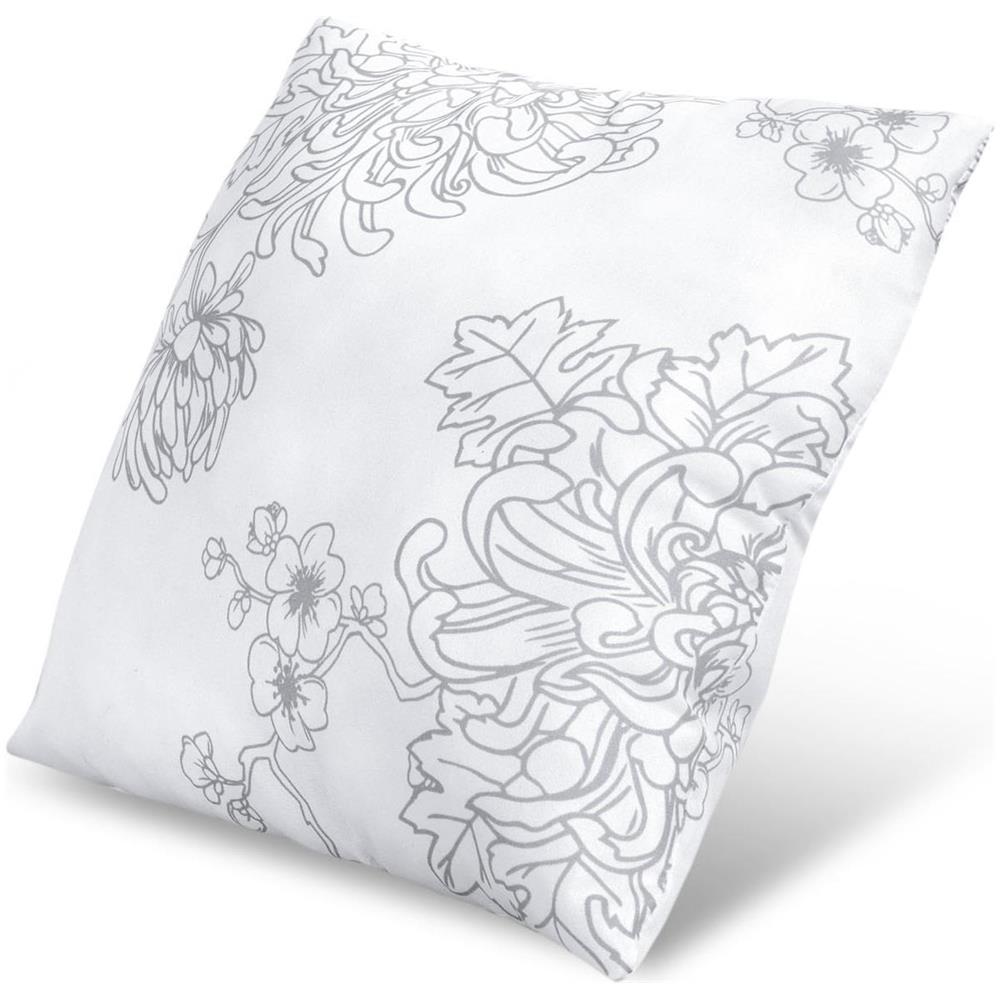 Cuscino in microfibra stampata AIO FACTORY 40x40 cm - Anallergico, Floreale - Foto 2