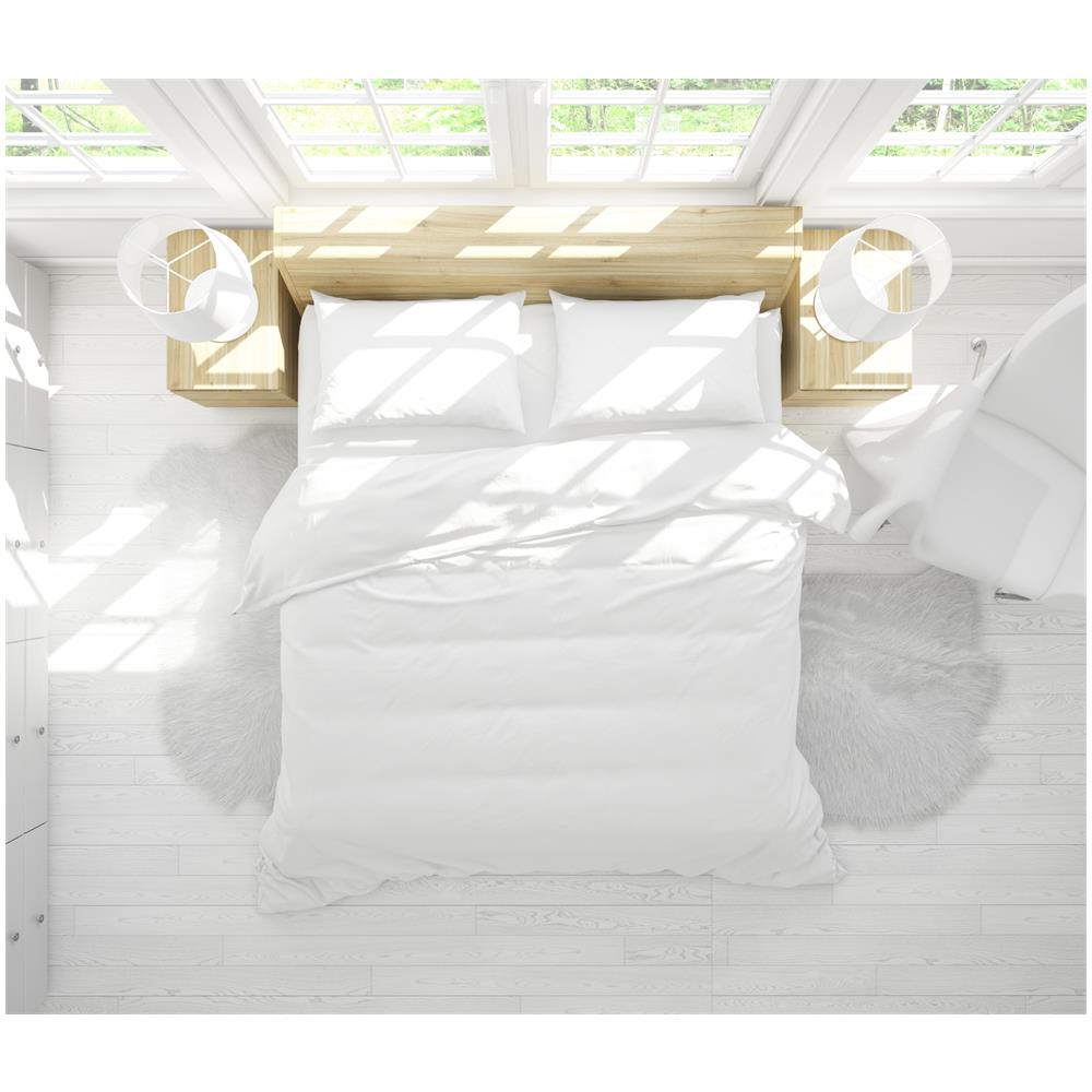 Set di biancheria da letto in microfibra 160x200 + 2x50x60 - Morbidezza vellutata - Design di lusso - Adatto a chi soffre di allergie - Foto 2