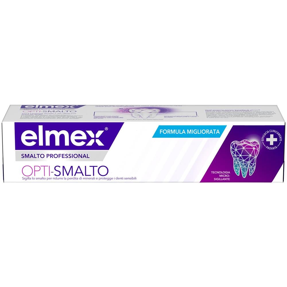 Elmex Dentifricio Optismalto Professional 75 ml - Foto 1