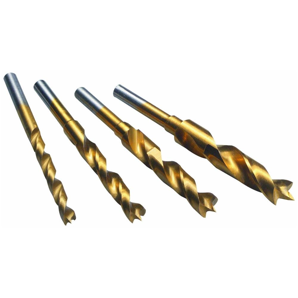 Set 4 Punte Titanio per Foratura Legno - Foto 1