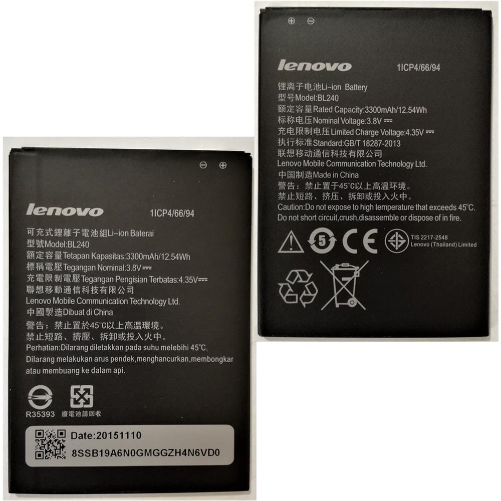 Batteria Pila Originale Bl240 3300mah Per Note 8 A936 A938 A938t In Bulk - Foto 1