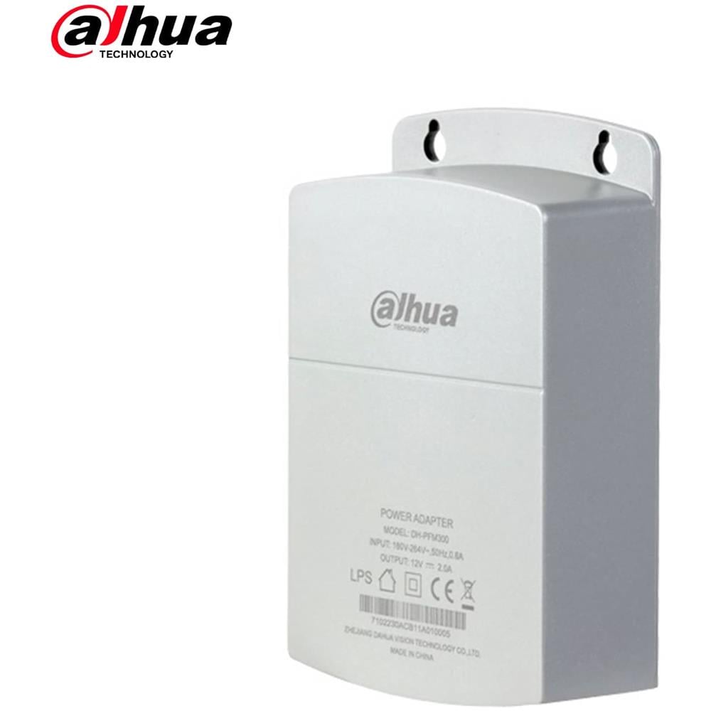 Alimentatore Stabilizzato 1 Uscita A Morsetti 12v Dc 2a Dahua Pfm300 Per Telecamere - Foto 1