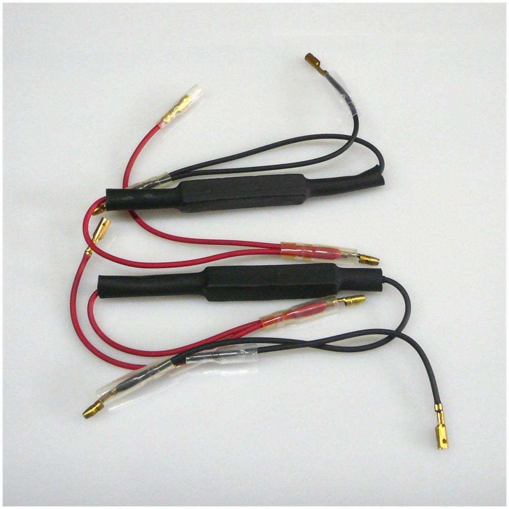 Coppia Resistenze 10 W Ceramica Frecce Led Accessorio Ricambio Moto Scooter Nero - Foto 1