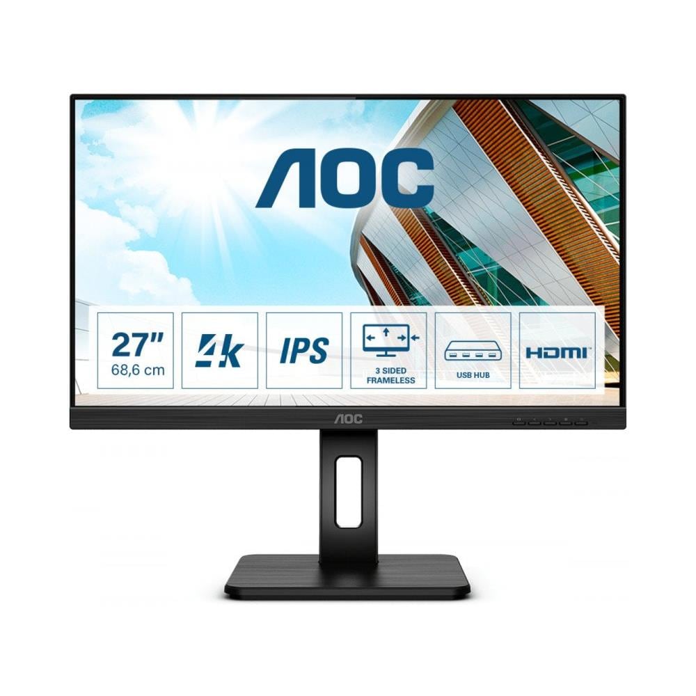 Monitor 27" LED IPS U27P2CA 3840 x 2160 4K Ultra HD Tempo di Risposta 4 ms - Foto 1