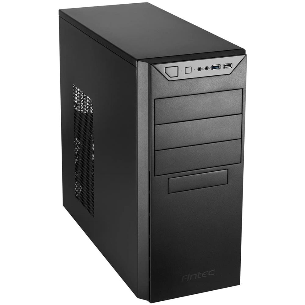 Case VSK4000B-U3 / U2 Tower ATX / Micro ATX / Mini-ITX 1 Porte USB 3.0 Colore Nero - Foto 1