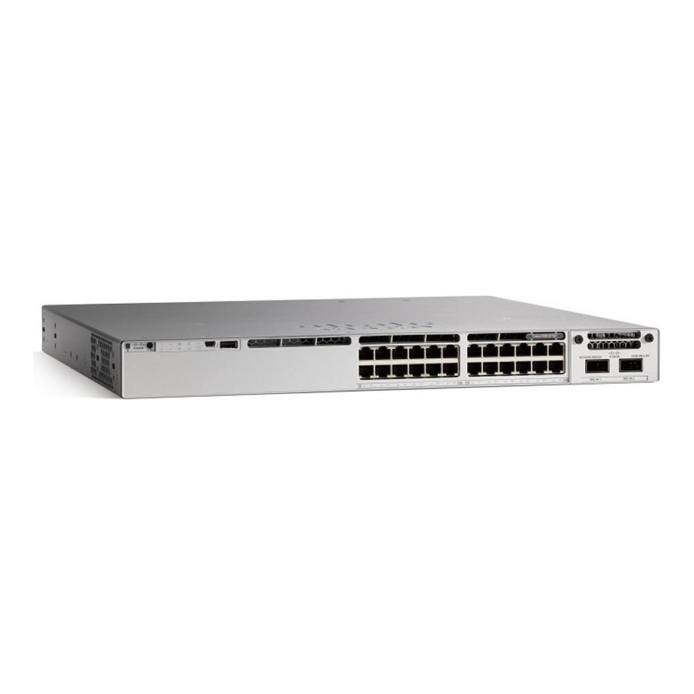 Cisco Catalyst C9300-24T-A switch di rete Gestito L2/L3 Gigabit Ethernet (10/100/1000) Supporto Power over Ethernet (PoE) 1U Grigio - Foto 1