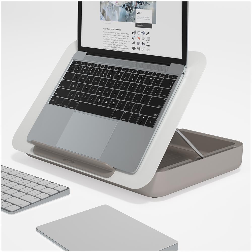 Addit Cassetta Porta Oggetti Ergonomica Bento 900 Colore Bianco - Foto 2