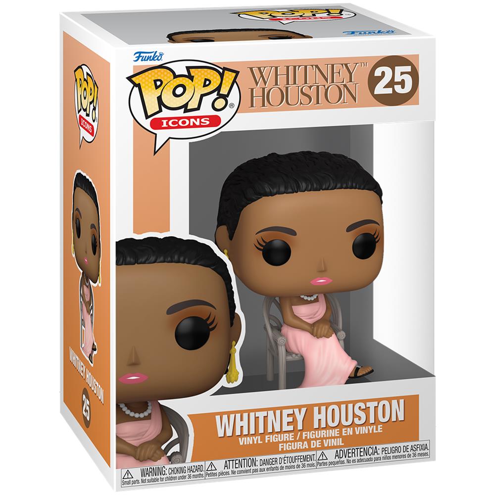 Whitney Houston Pop! Icons Vinyl Figure Whitney Houston Debut 9 Cm - Foto 2
