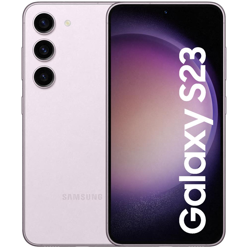 Galaxy S23 5G 128 GB 5G Dual Sim Display 6.1" AMOLED Slot Nano SD Fotocamera 50 Mpx Android Colore Lavanda - Foto 1