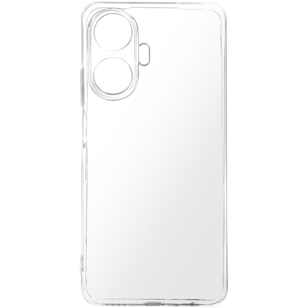 Cover Per Realme C55 Silicone Flessibile Sottile E Leggera Trasparente - Foto 1
